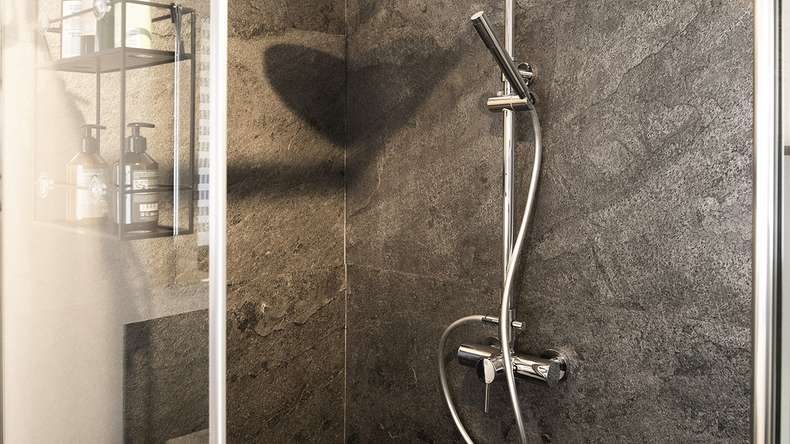 planeo EVOLITH Slate&Stone - Naturstein Wandverkleidung Urban Grey 1220 x 610 mm