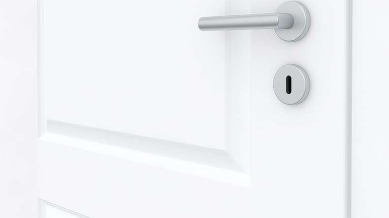 planeo Landhaus-Innentür PUREA Casa 2 Weißlack 9003 Designkante | lackiert - 2110 x 610|735|860|985 mm