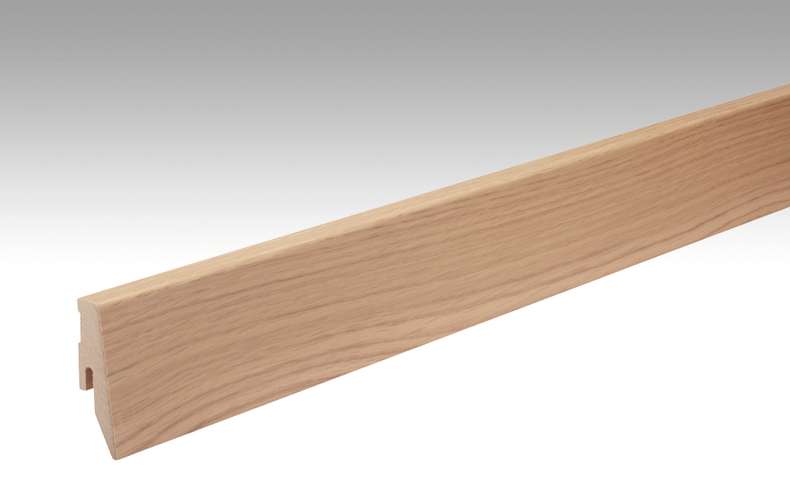 MEISTER Sockelleisten Fußleisten Eiche hell 1094 - 2380 x 60 x 20 mm (200049-2380-01094 - 1030231094)
