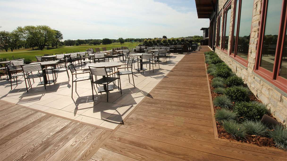 planeo Authoria PureBoard Terrassendiele Massiv - Copper Nature Oak 3.6m strukturiert
