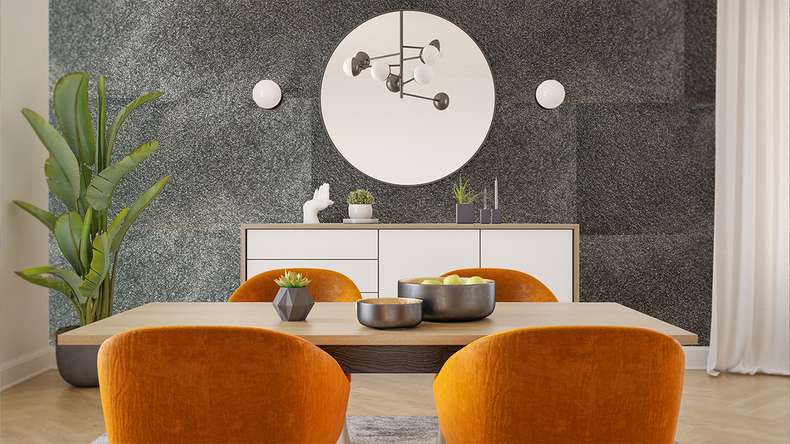 planeo EVOLITH Slate&Stone - Naturstein Wandverkleidung Obscura 1220 x 610 mm