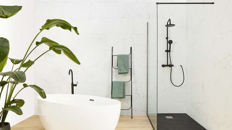 planeo StrongWall - Wandverkleidung Kunststoff XL Corlen 260 x 90 cm