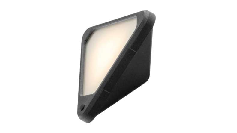 planeo Gartenbeleuchtung 12V - LED-Wandleuchte Tiga Corner - 3.5W 100 Lumen