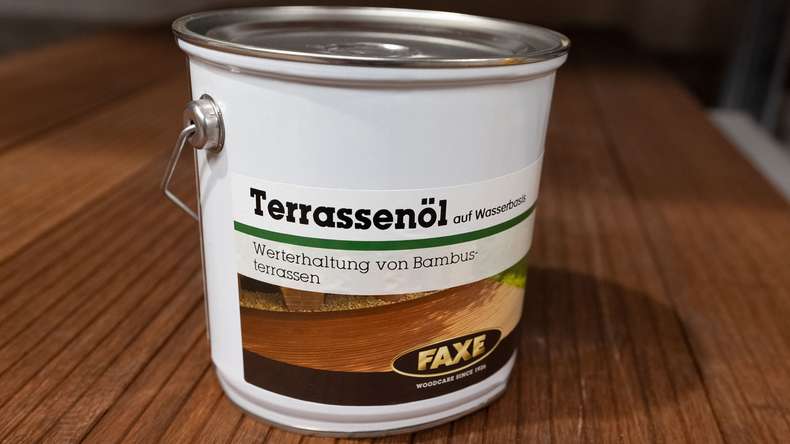 planeo Terrassenöl für Bambus hell - 2,5 L