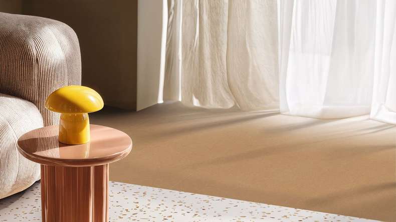 Gerflor Klick Vinyl Rigid - Creation 55 Clic Acoustic Confetti Amber | Trittschalldämmung integr. (61261744)
