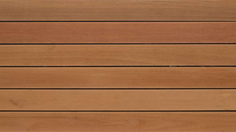 TerraWood Holzterrasse Bangkirai 3.97m - gerillt/genutet