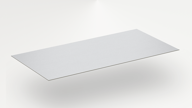 planeo Wandverkleidung SPC - CeraRock Tile Stripes Concrete White XL 280 x 117,5 cm