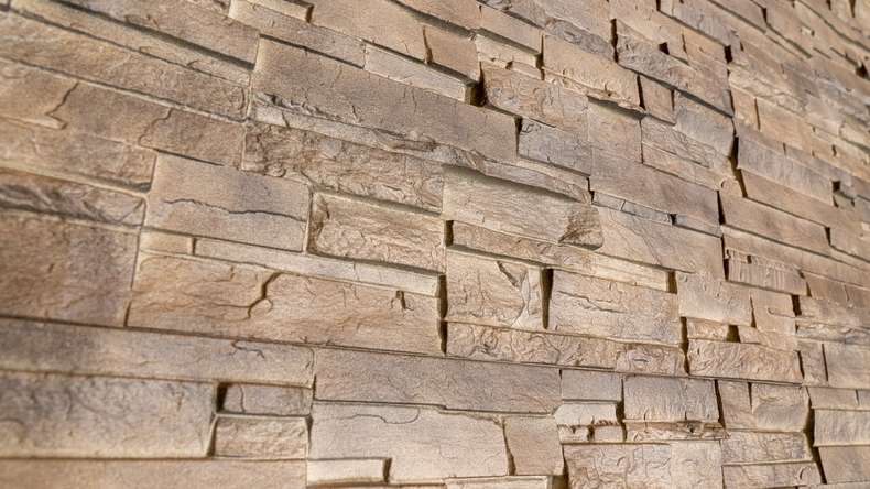 planeo Fassadenplatte Steinoptik - NovikStone DS Brownstone 1054 x 334 mm