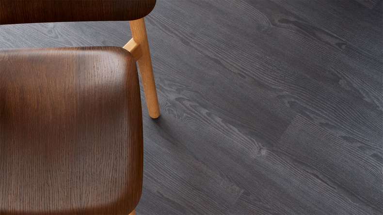 Forbo Allura Wood 55 Klebevinyl - Indigo Ash 750 x 150 mm (63666DR5)