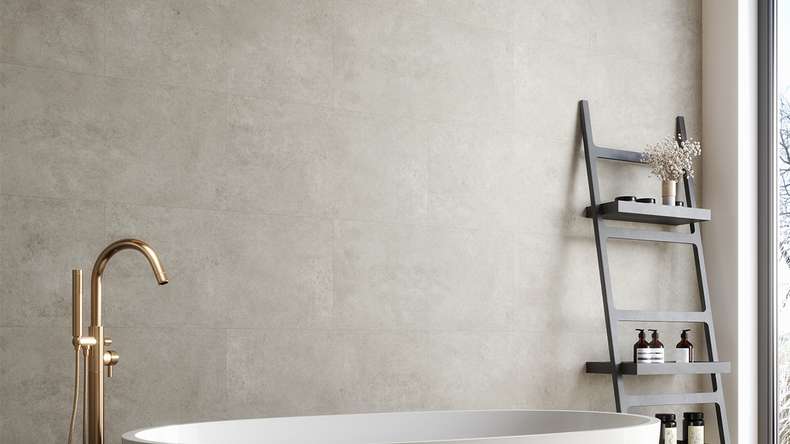 planeo Wandverkleidung Kunststoff - Wall&Floor Design Mariga supermatt 80 x 40 cm