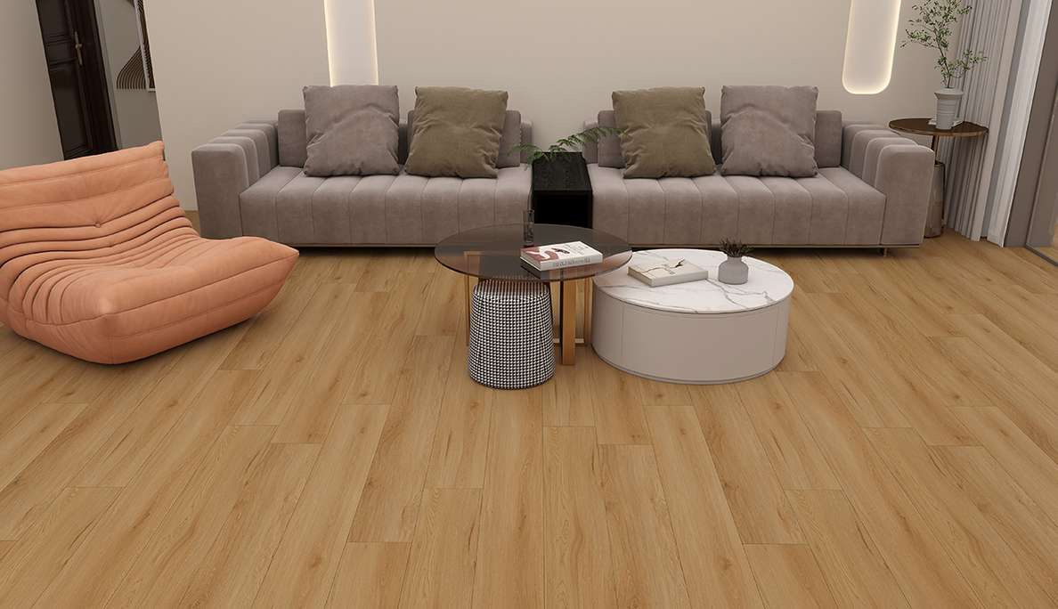 planeo Rigid Klick Vinyl - SolutionX 2in1 Eiche Gold