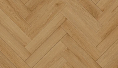 planeo Rigid Klick Vinyl - SolutionX 2in1 Fischgrät Eiche Gold