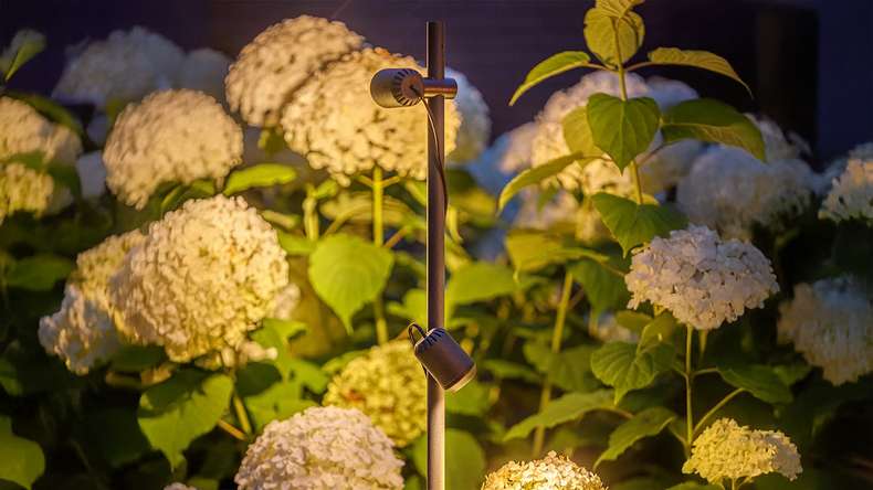 planeo Gartenbeleuchtung Leuchten-Befestigung Tube