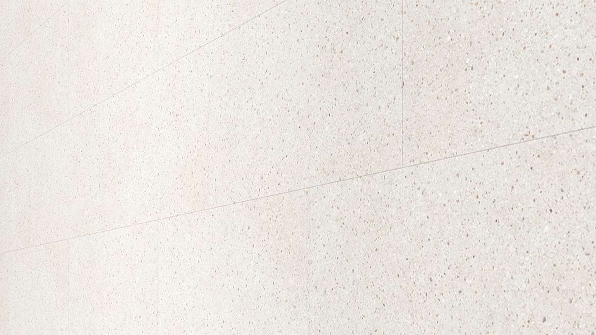 planeo DekoWall - Wandvinyl Prime White Terrazzo Stone | Authentisches Erscheinungsbild (UN-522-WV)