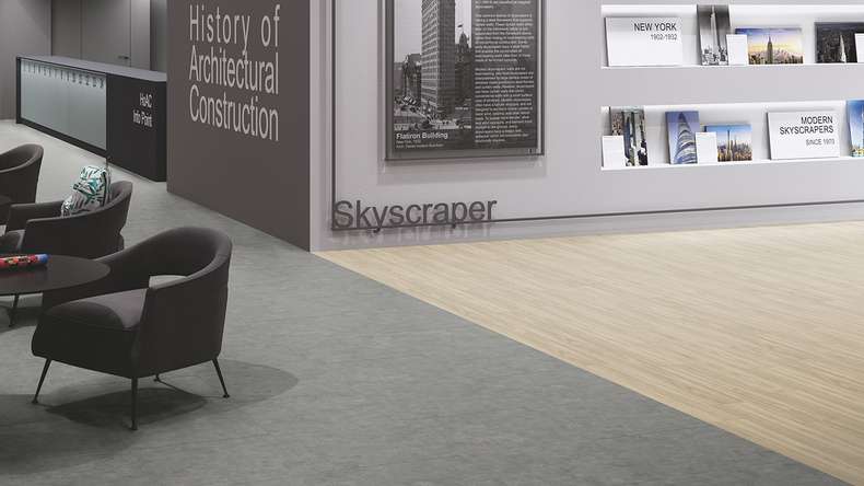 Gerflor Klick Vinyl Rigid - Creation 70 Clic Linear Wood Clear | Authentisches Erscheinungsbild (61271701)