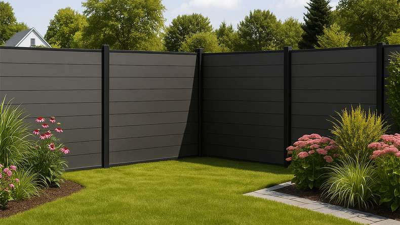 planeo Classic - BPC Steckzaun Grau