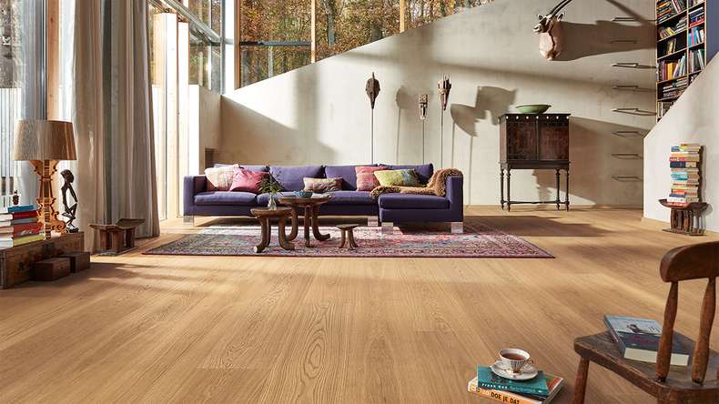 MEISTER Lindura-Holzboden HD 400 - 08906 Eiche natur pure naturgeölt 2200 x 270 x 11 mm (500213-2200270-08906)