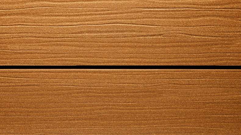 planeo Fassado - WPC Rhombusleiste Fassadenverkleidung Prime Lehm XXL 6 m