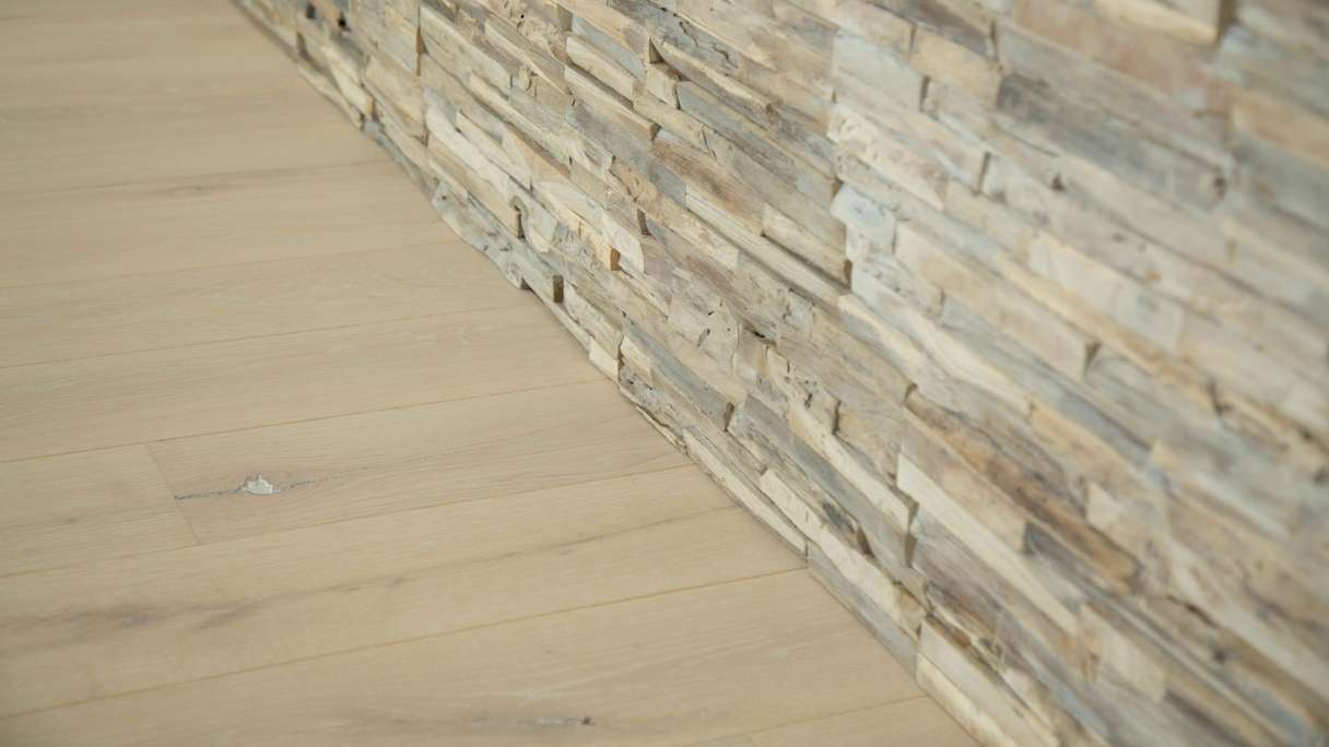 Skaben WoodWall - Teakwood Chic Gun Smoked