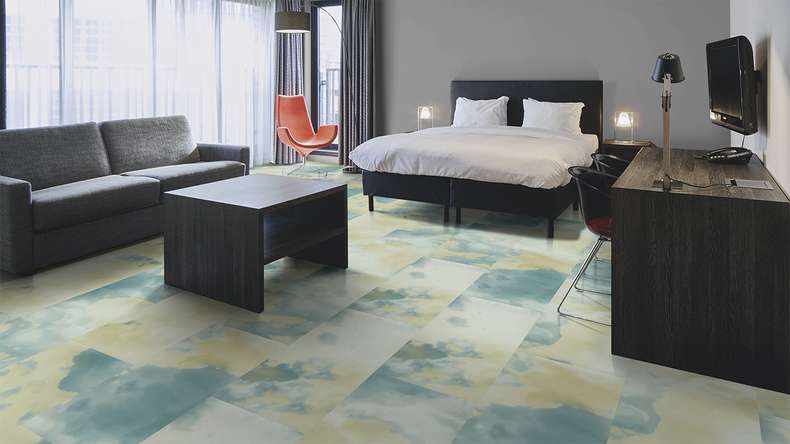 Forbo Allura Material 70 Klebevinyl - Calming Sky (638741DR7_con)
