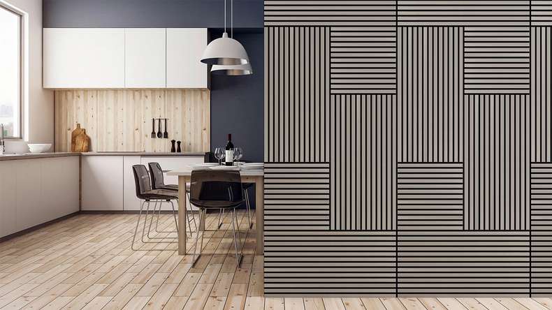 planeo Akustikpaneel - MixWall Timber Touch Velen Oak 52 x 52 cm | Echtholzfurnier (PLMW-20011A)