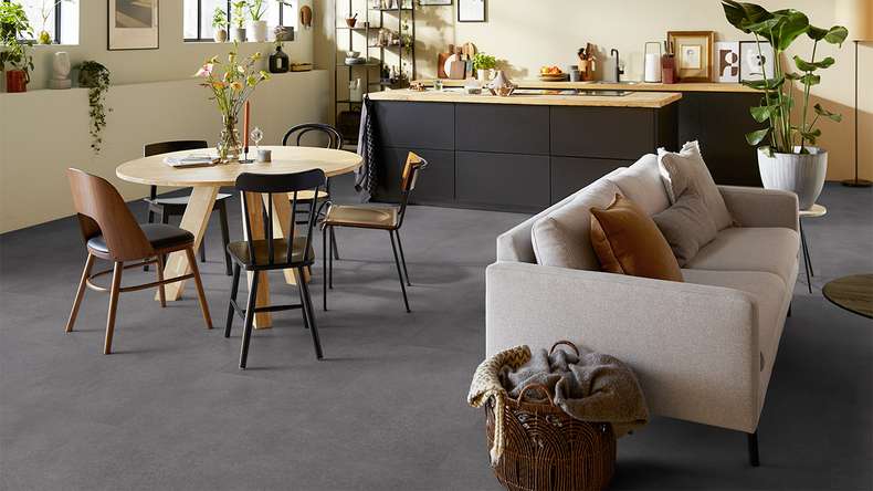 Forbo Allura Material 70 Klebevinyl - Iron Speckled Ceramic (63726DR7)