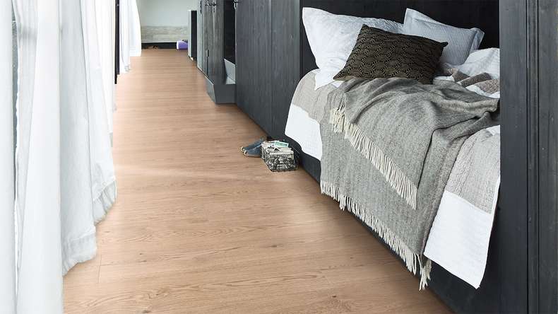 MEISTER Lindura-Holzboden HD 400 - 08908 Eiche lebhaft cremeweiß naturgeölt 2200 x 270 x 11 mm (500213-2200270-08908)