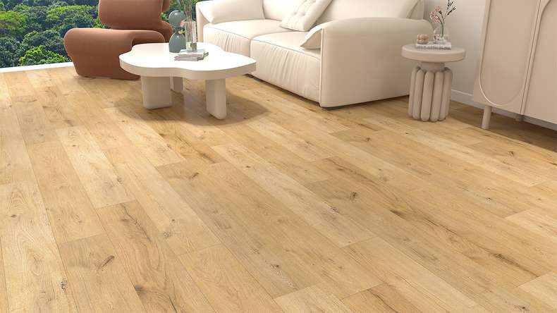 planeo Rigid Klick Vinyl - Honey Oak | Trittschalldämmung integr. (KR-SOP-7) | B-Ware