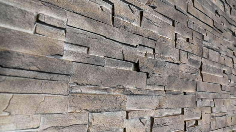 planeo Fassadenplatte Steinoptik - NovikStone DS Silex Flint 1054 x 334 mm