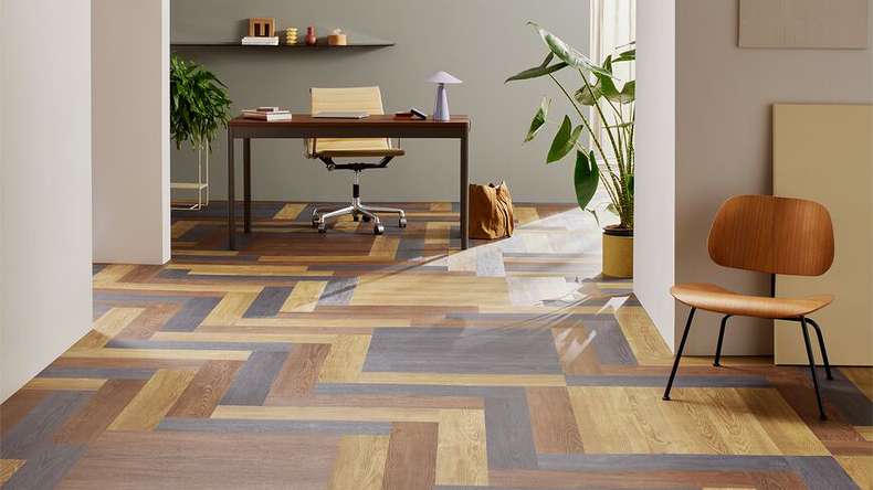 Forbo Allura Wood 70 Klebevinyl - Ochre Ash 750 x 150 mm (63662DR7)