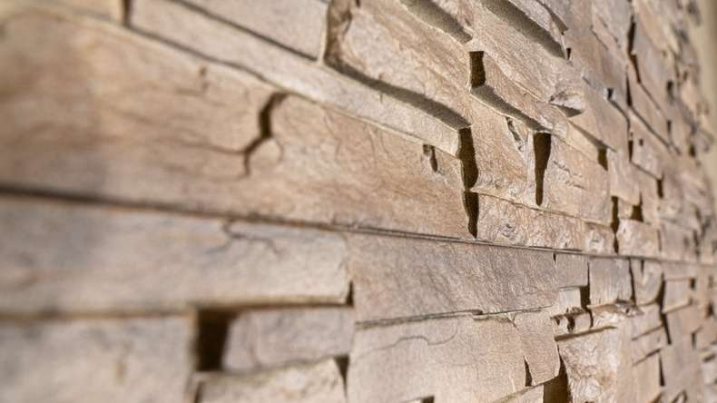 planeo Fassadenplatte Steinoptik - NovikStone DS Brownstone 1054 x 334 mm