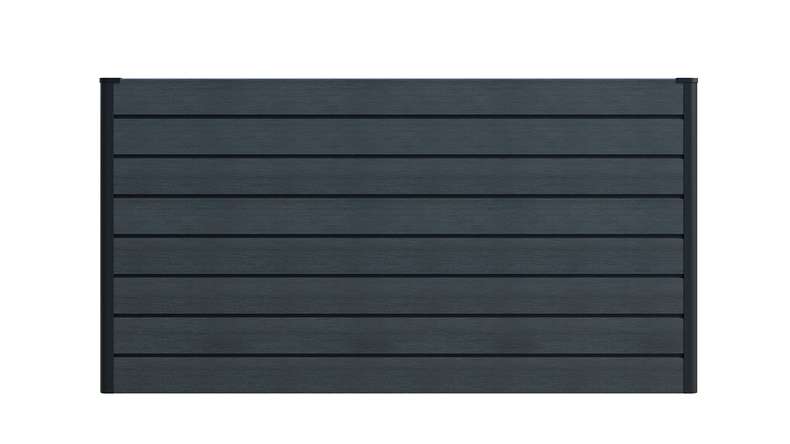 planeo BPC-Rhombus Hochbeet Rechteck - Steingrau co-ex. 150 x 70 x 79 cm