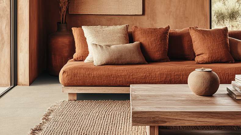 Gerflor Klick Vinyl Rigid - Creation 55 Clic Acoustic Backyard Light Beige | Trittschalldämmung integr. (61261712)