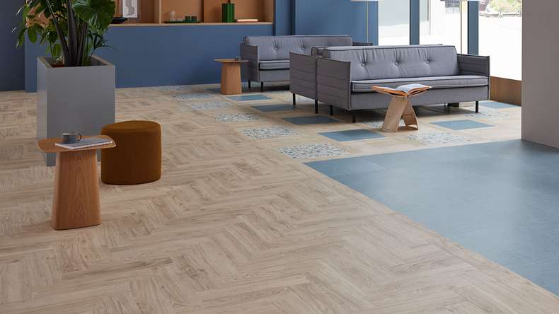 planeo Klebevinyl - SilentIQ Wood 2in1 Objekt Cavellia | Trittschalldämmung integr. (F-DW-SIQ-15080)