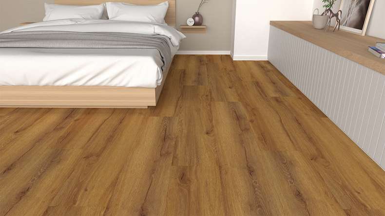 planeo Designboden zum Kleben - Eco Home&Health Rustic Oak Natural | Synchronprägung (LO-ED-01)