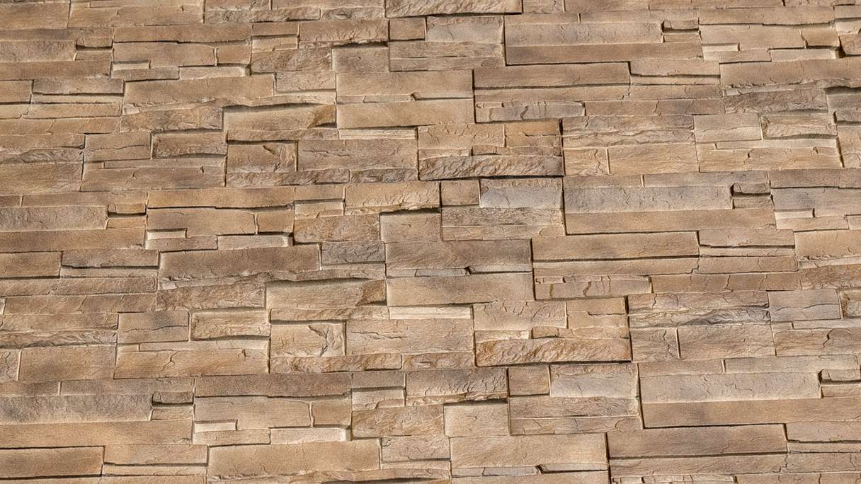 planeo Wandverkleidung Steinoptik - NovikStone DS Brownstone 1054 x 334 mm