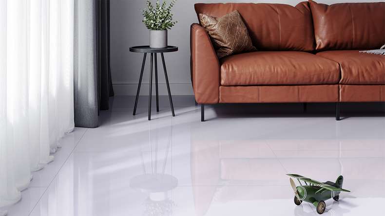 planeo Laminat - MAX Grau Hochglanz