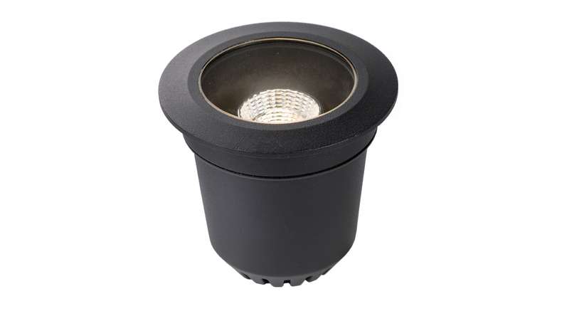 planeo Gartenbeleuchtung 12V - LED-Einbauleuchte Atik R1 Einbaustrahler LED dimmbar - 9W 750 Lumen