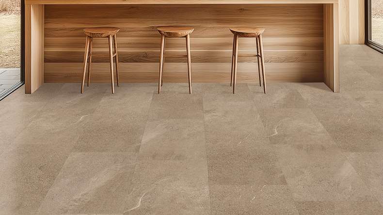 Gerflor Klebevinyl - Creation 30 Curton Stone Taupe