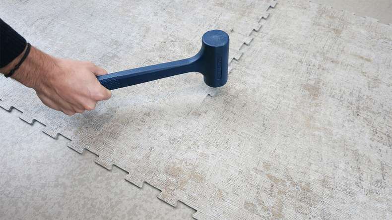 Gerflor Industrieboden - Creation 70 Connect Rough Textile Beige (36900062)