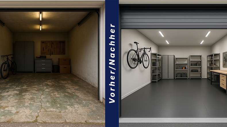 Gerflor Garagenboden - R-Tile 7015 Dark Grey (39577015)