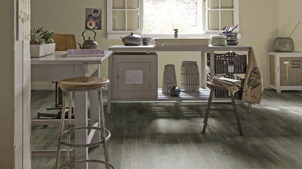 Forbo Allura Wood 55 Klebevinyl - Sage Ash 750 x 150 mm (63664DR5)