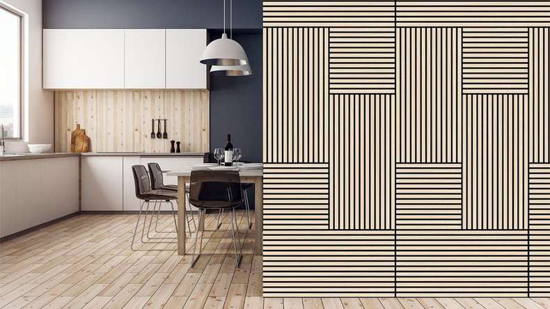 planeo Akustikpaneel - MixWall Timber Touch Althea Oak 52 x 52 cm | Echtholzfurnier (PLMW-10011A)