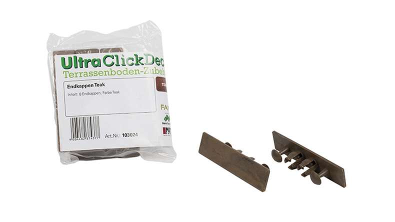 planeo WPC Endkappen - UCD - Teak