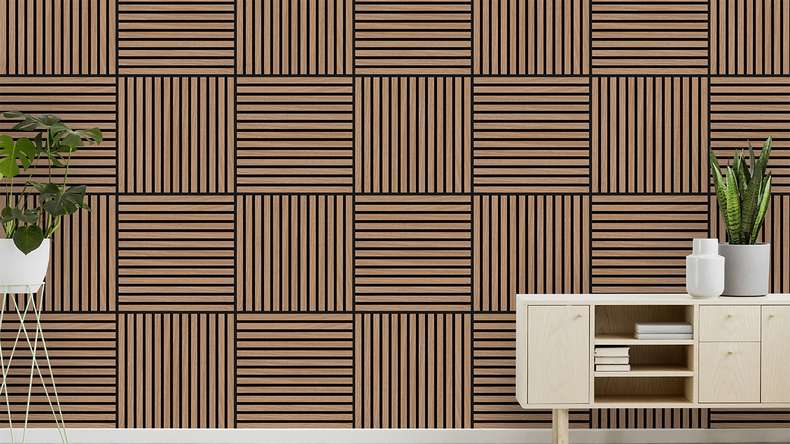 planeo Akustikpaneel - MixWall Timber Solid Ravon Oak 52 x 52 cm | Echtholzfurnier (PLMW-30311C)