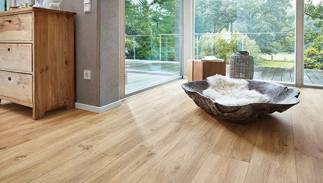 Wood effect vinyl