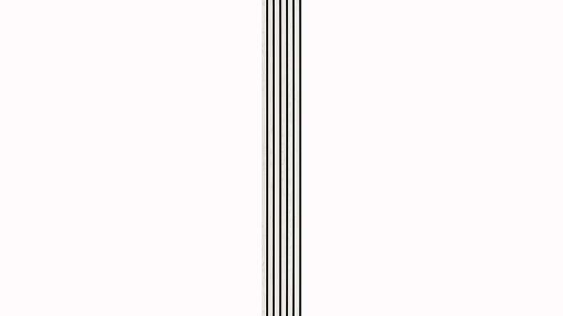 Skaben Akustikpaneele SilentWall Comfort - Eiche Weiß - 250 x 30 cm