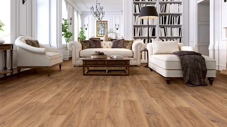 planeo Laminat - Eiche Rost | antibakterielle Oberfläche (KRO-8005)
