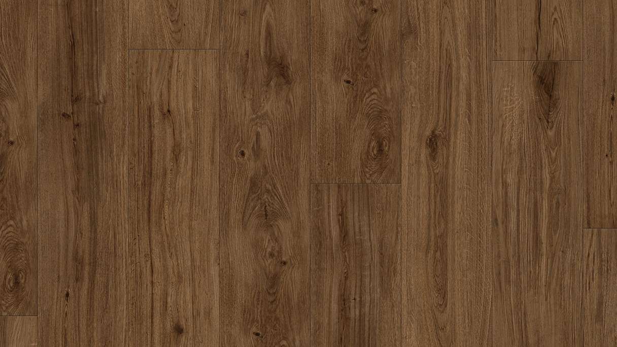 Gerflor Klick Vinyl Rigid - Creation 70 Clic City Oak Dark Brown | Authentisches Erscheinungsbild (61281717)