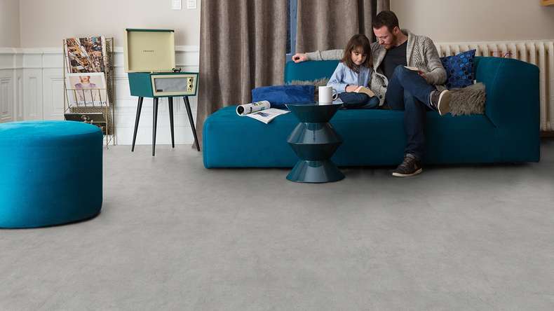 Gerflor CV-Belag - TEXLINE Nature 2151 Shade Light Grey